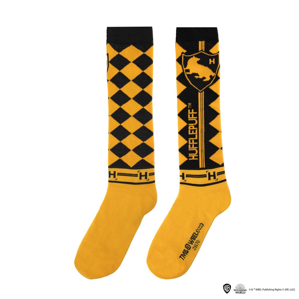 Harry Potter Knee-high socks 3-Pack Hufflepuff - MangaShop.ro