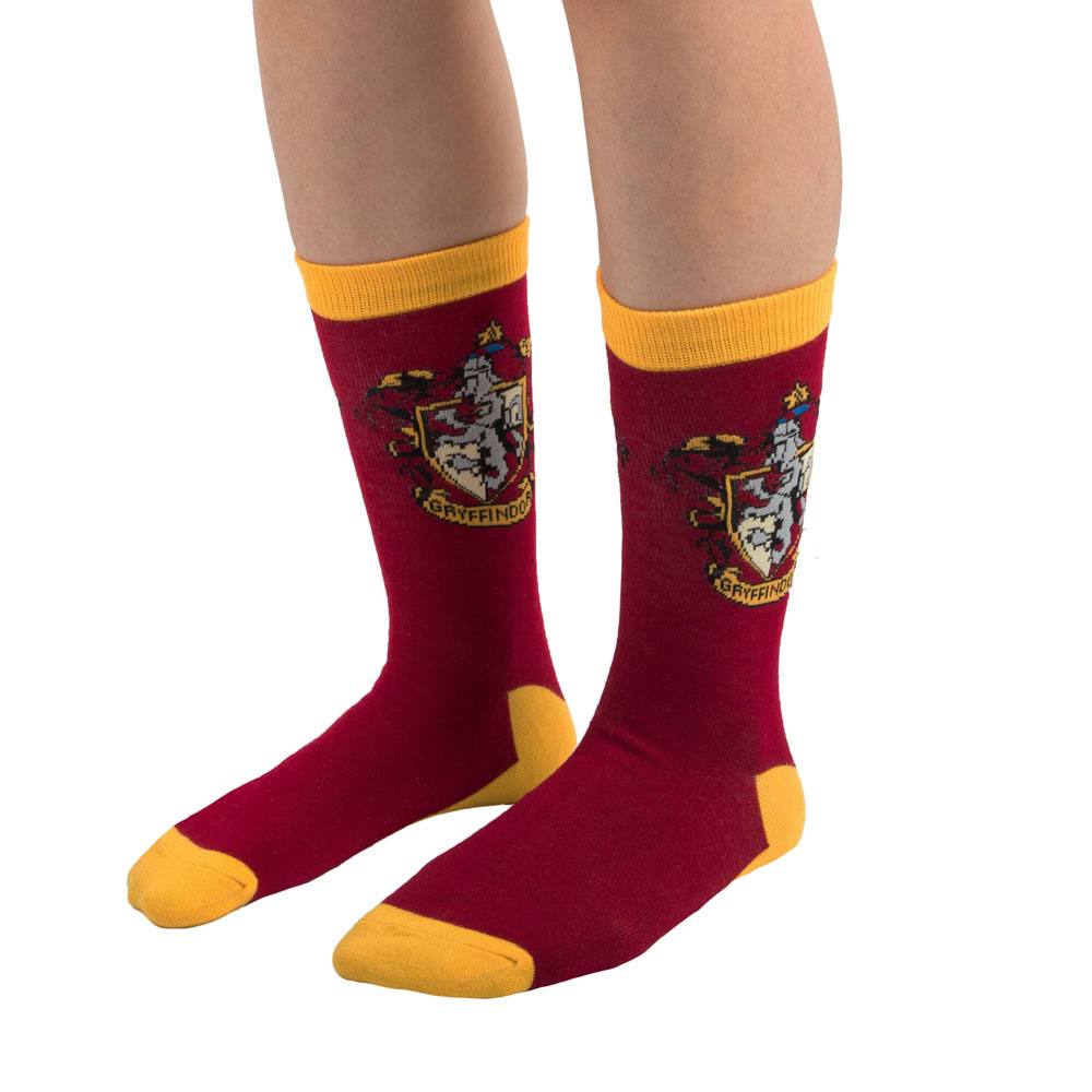 Harry Potter Socks 3-Pack Gryffindor - MangaShop.ro