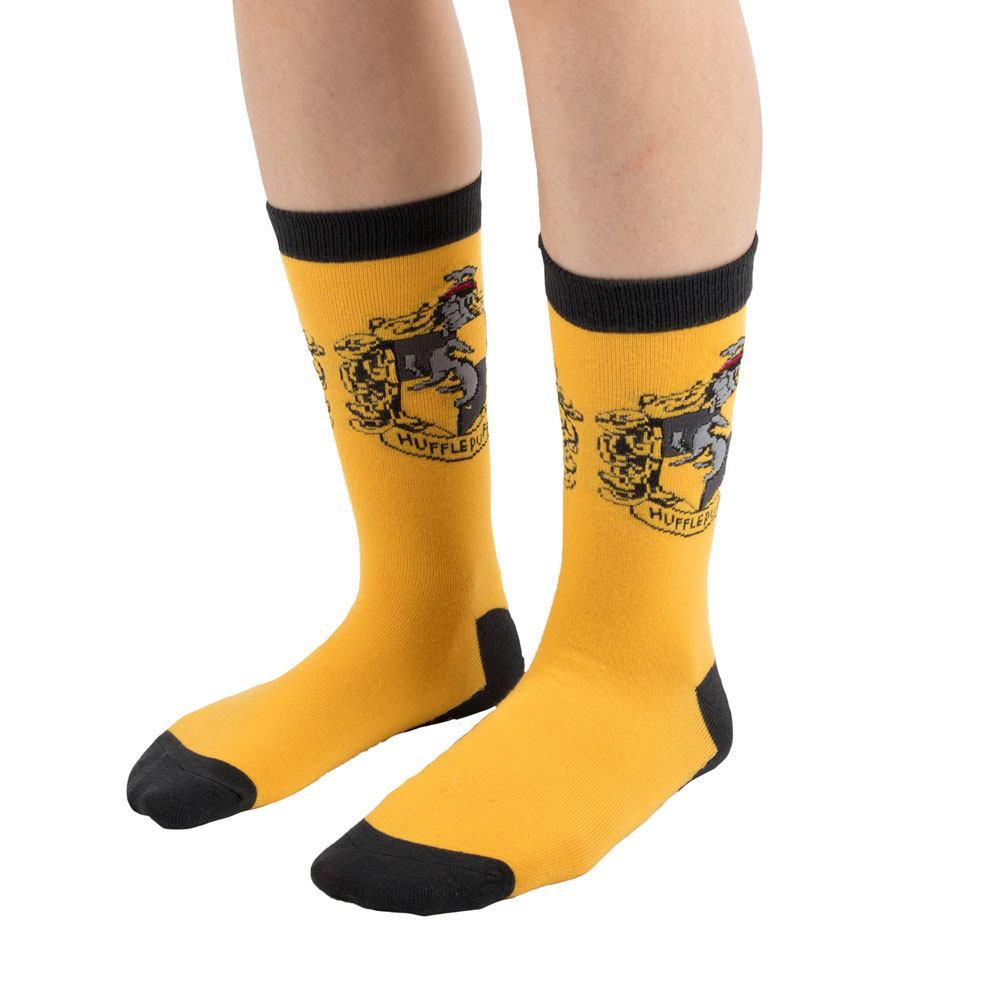 Harry Potter Socks 3-Pack Hufflepuff - MangaShop.ro