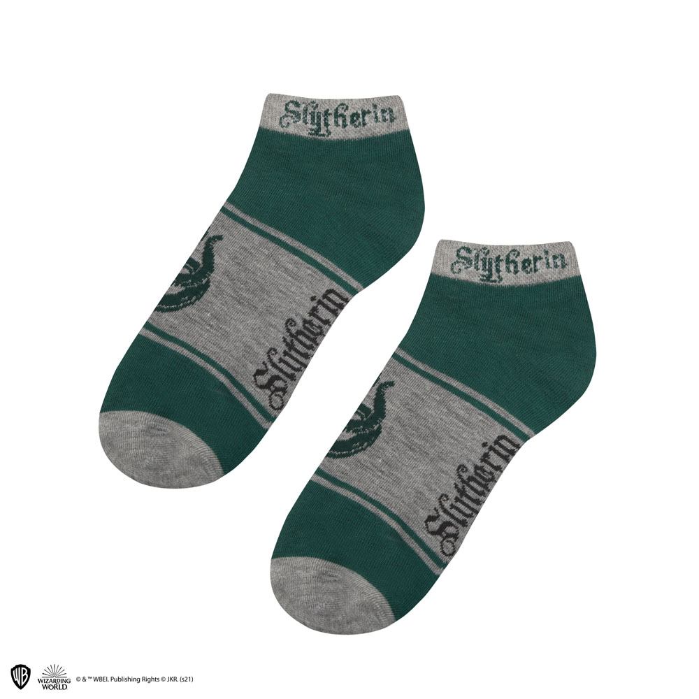 Harry Potter Ankle Socks 3-Pack Slytherin - MangaShop.ro