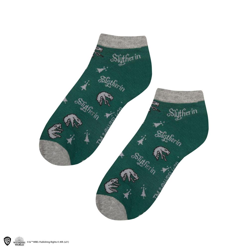 Harry Potter Ankle Socks 3-Pack Slytherin - MangaShop.ro