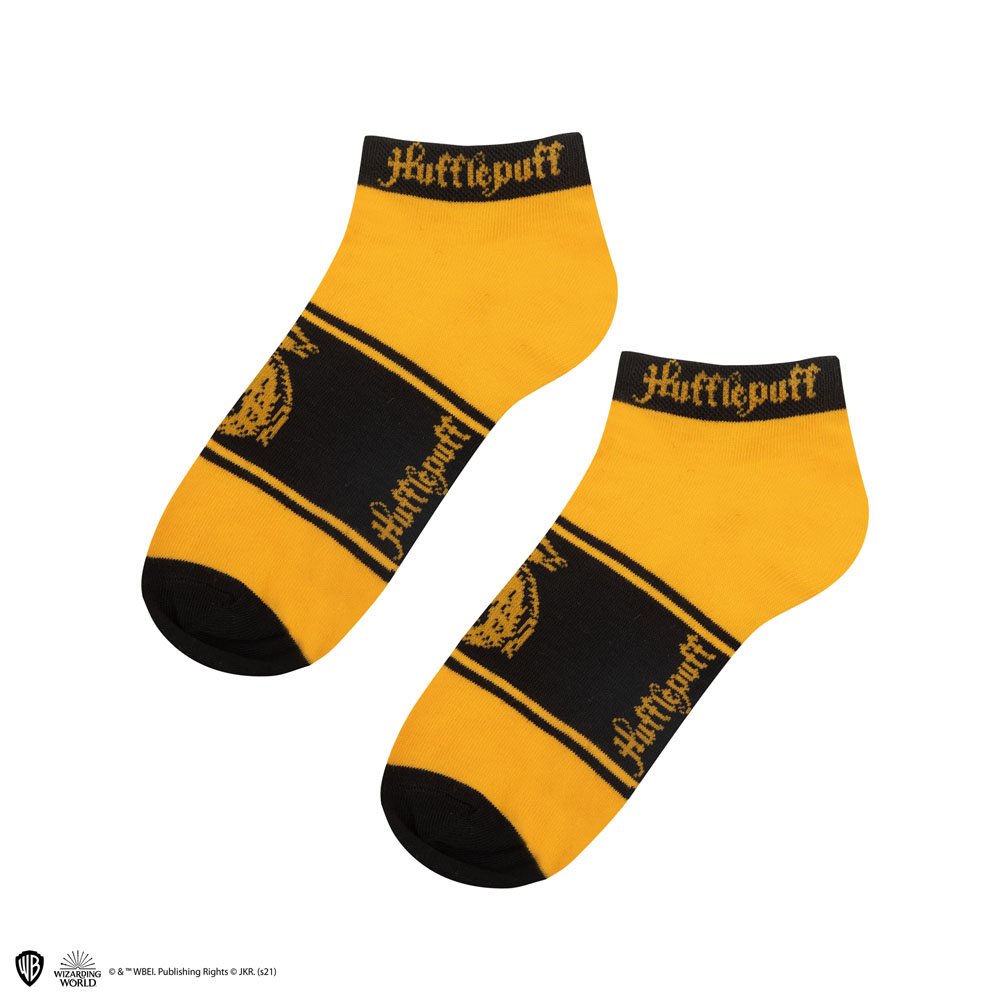 Harry Potter Ankle Socks 3-Pack Hufflepuff - MangaShop.ro