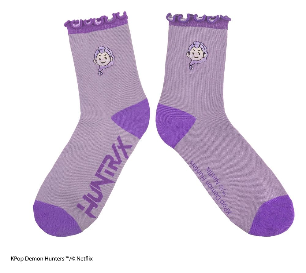 KPop Demon Hunters Socks Set of 3 HUNTR/X - MangaShop.ro