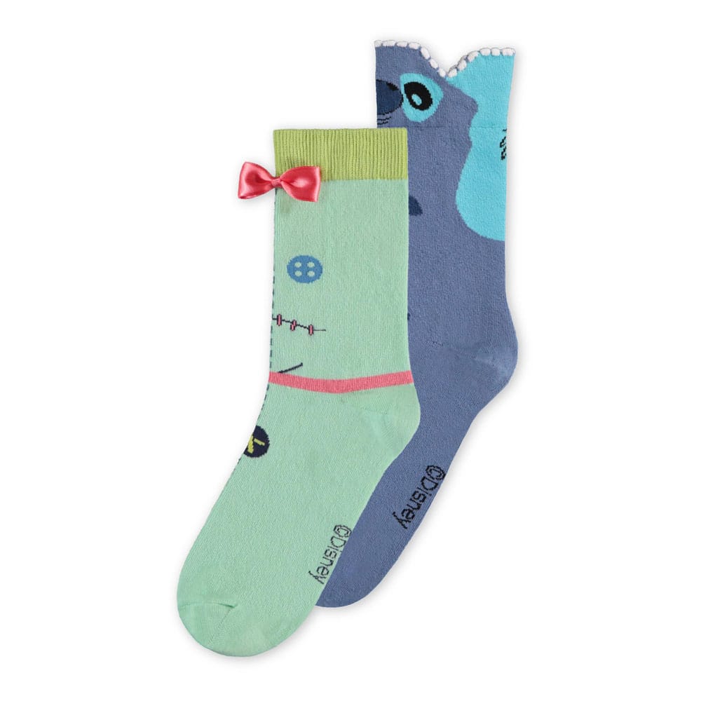 Lilo & Stitch Socks 2-Pack Doll 35-38 - MangaShop.ro