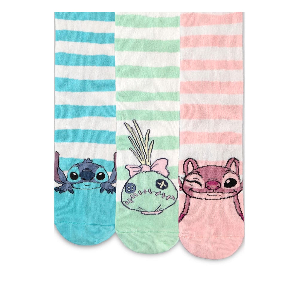 Lilo & Stitch Socks 3-Pack Friends 35-38 - MangaShop.ro