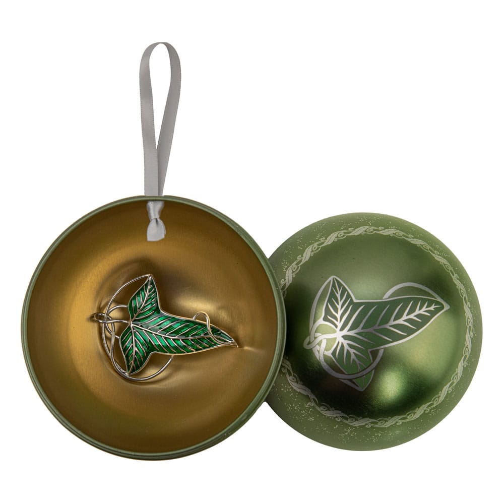 Lord of the Rings tree ornment with Brooch Lorien Leaf - MangaShop.ro