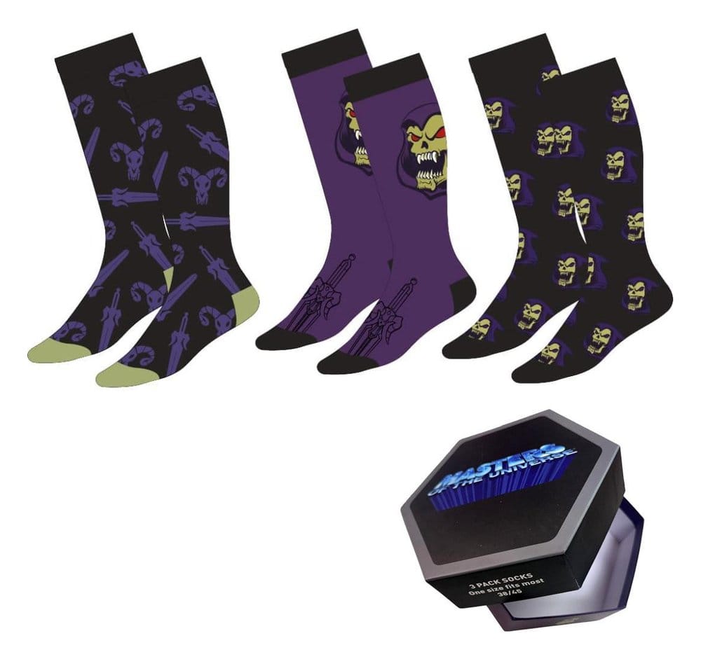 Masters of the Universe Socks 3-Pack 38-45 - MangaShop.ro