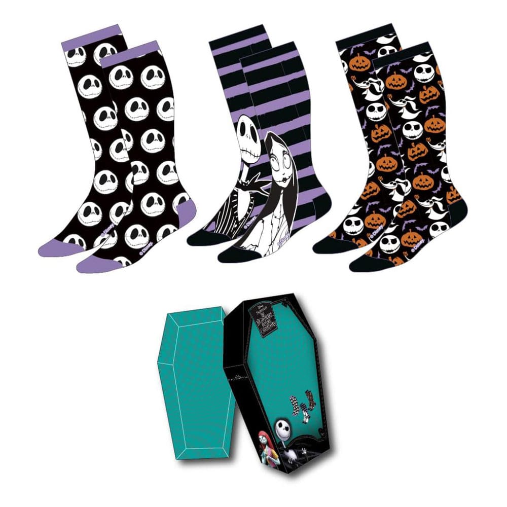 Nightmare before Christmas Socks 3-Pack 38-45 - MangaShop.ro