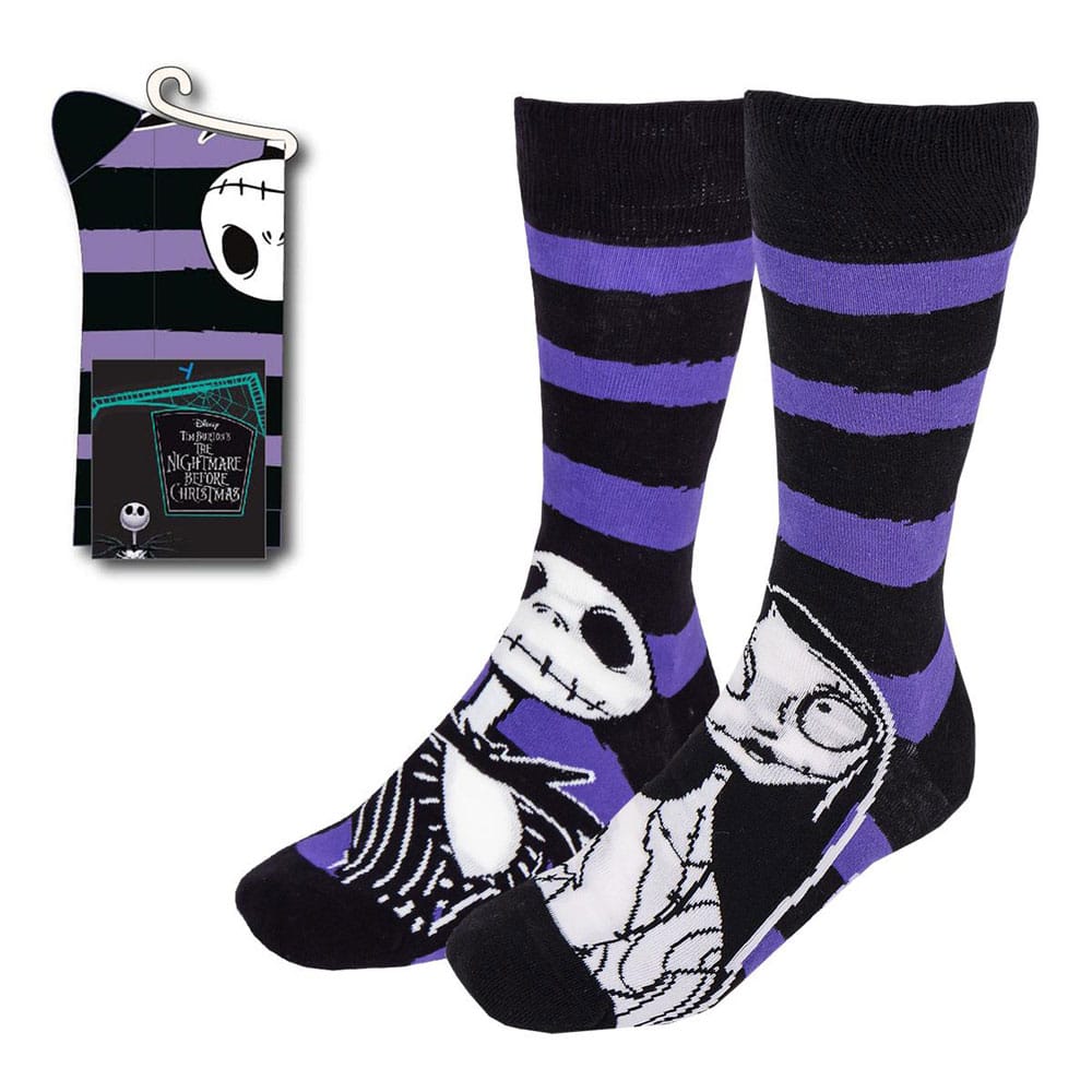 Nightmare before Christmas Socks Jack & Sally 38-45 - MangaShop.ro