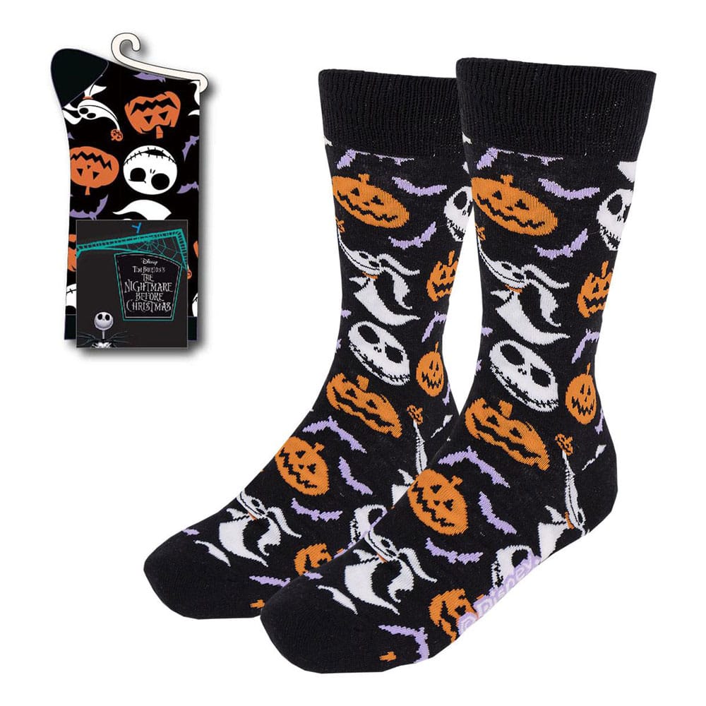 Nightmare before Christmas Socks Patchwork 38-45 - MangaShop.ro