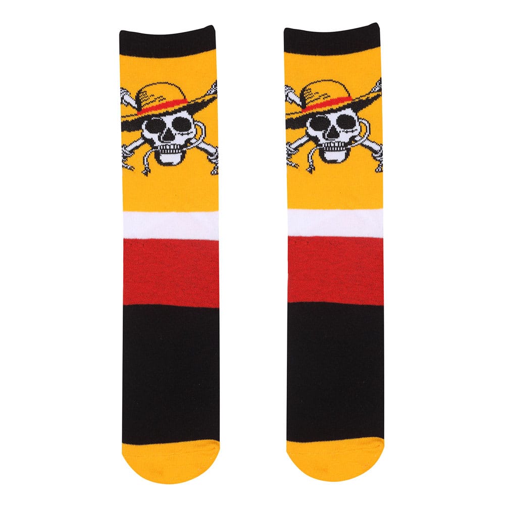 One Piece Socks Cross Bones L-XL - MangaShop.ro