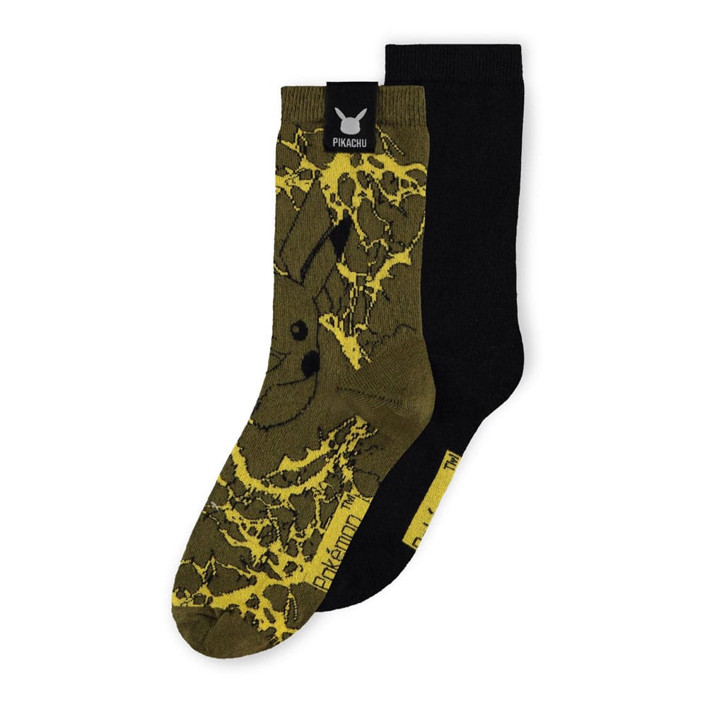 Pokemon Socks 2-Pack Pikachu 39-42 - MangaShop.ro