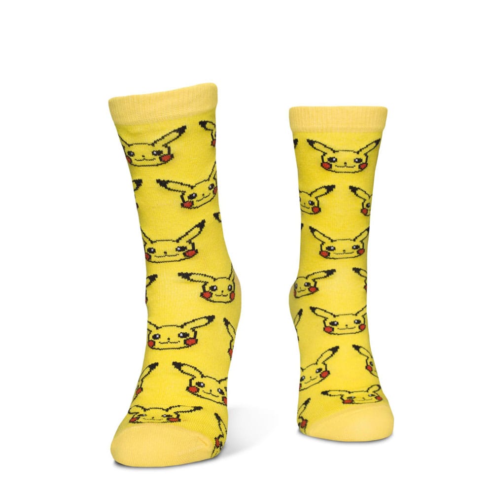 Pokemon Socks 3-Pack Three Icons 35-38 - MangaShop.ro