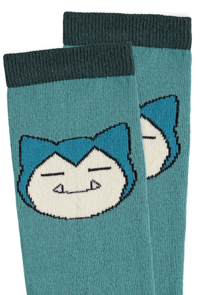Pokemon Knee High Socks Snorlax 35-38 - MangaShop.ro
