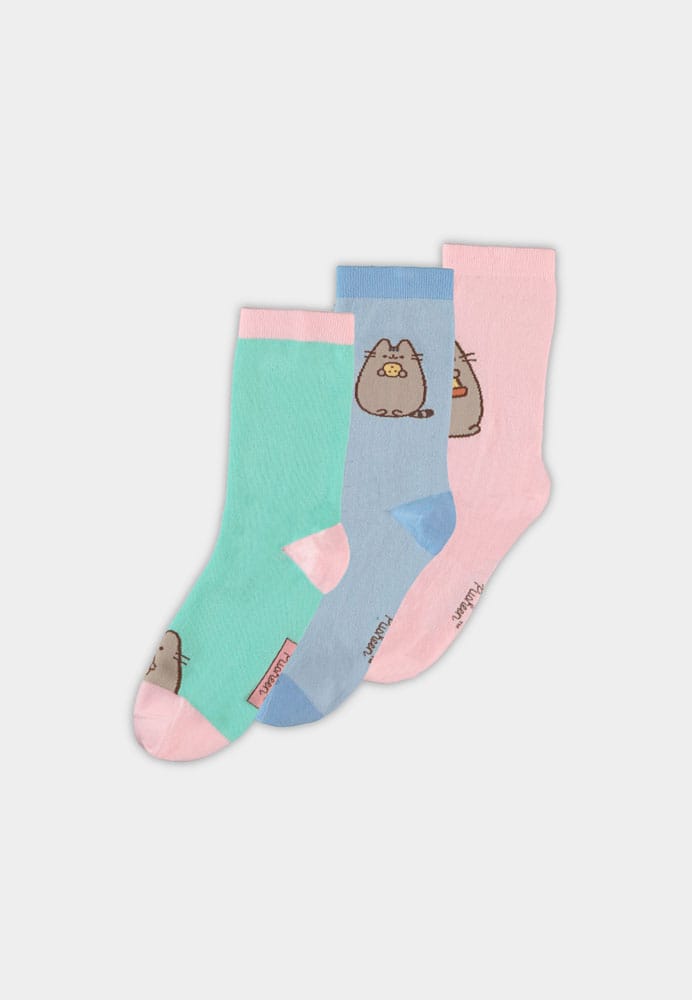 Pusheen Socks 3-Pack Pusheen 35-38 - MangaShop.ro
