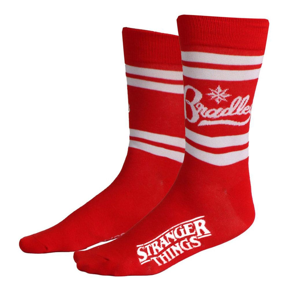 Stranger Things Socks Bradley's Big Buy Red 38-45 - MangaShop.ro