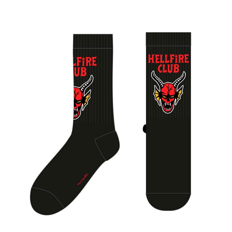 Stranger Things Socks Hellfire Club Small - MangaShop.ro