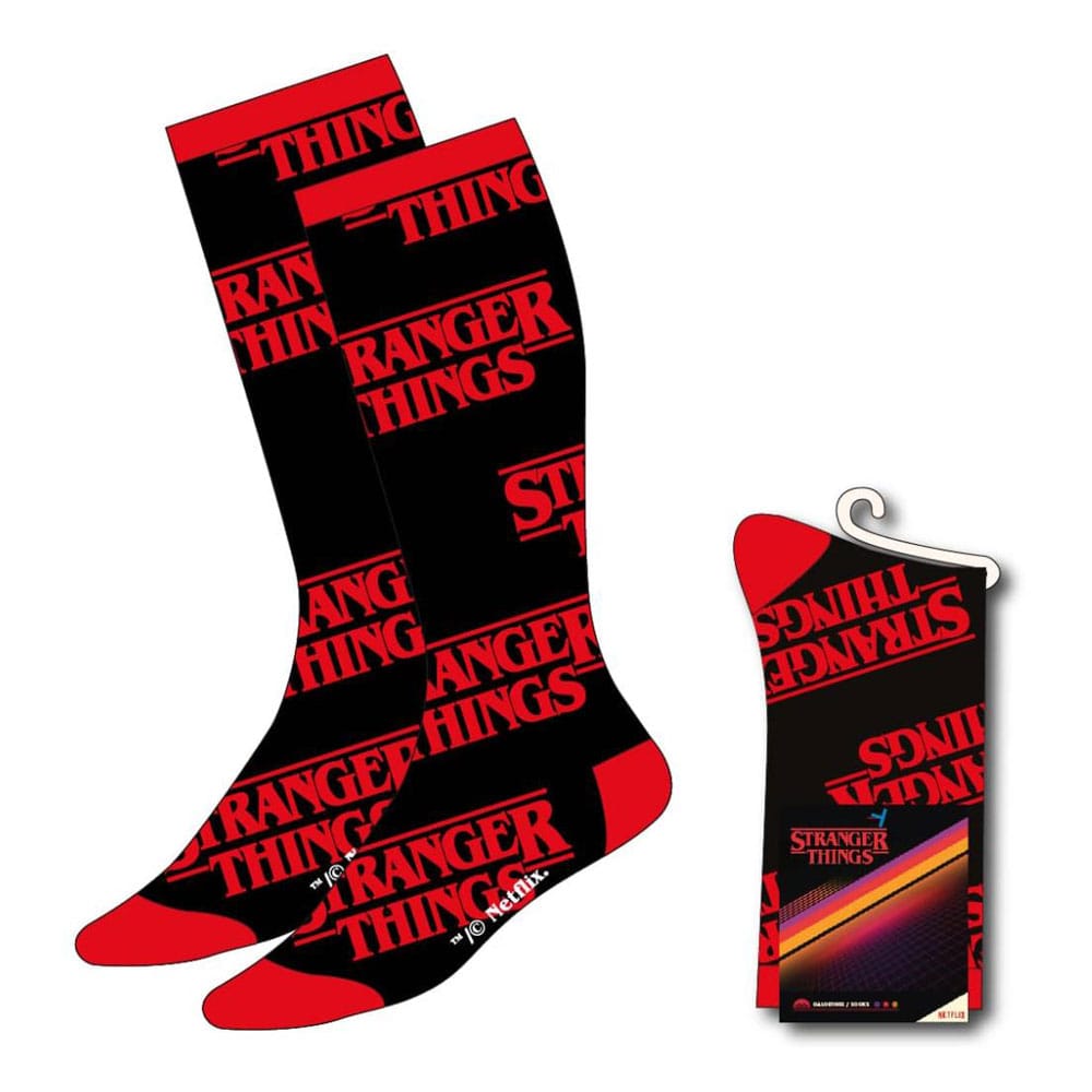 Stranger Things Socks Logo 38-45 - MangaShop.ro