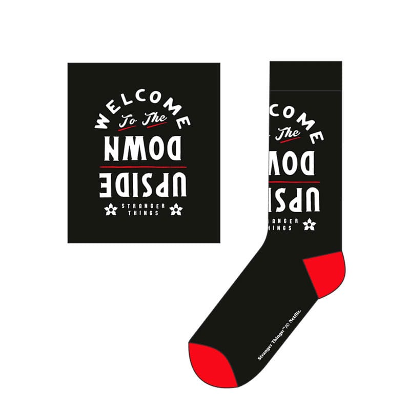 Stranger Things Socks Upside Down Large - MangaShop.ro