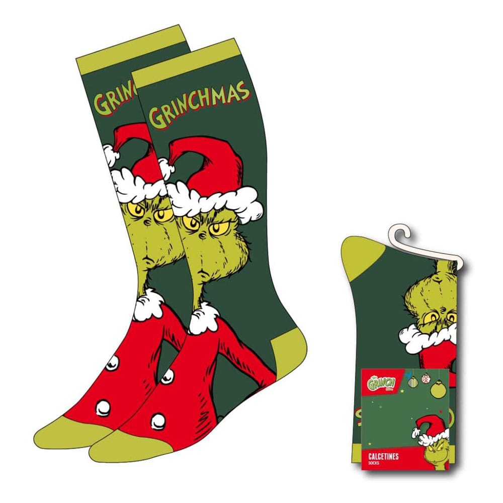 The Grinch Socks Grinchmas 38-45 - MangaShop.ro