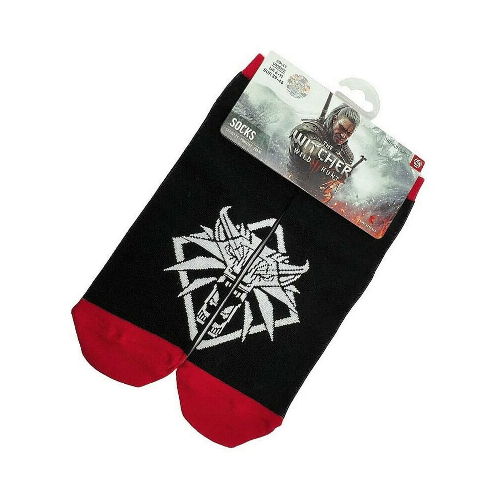 The Witcher III: Wild Hunt Ankle Socks (Size 39-46) Wolf - MangaShop.ro