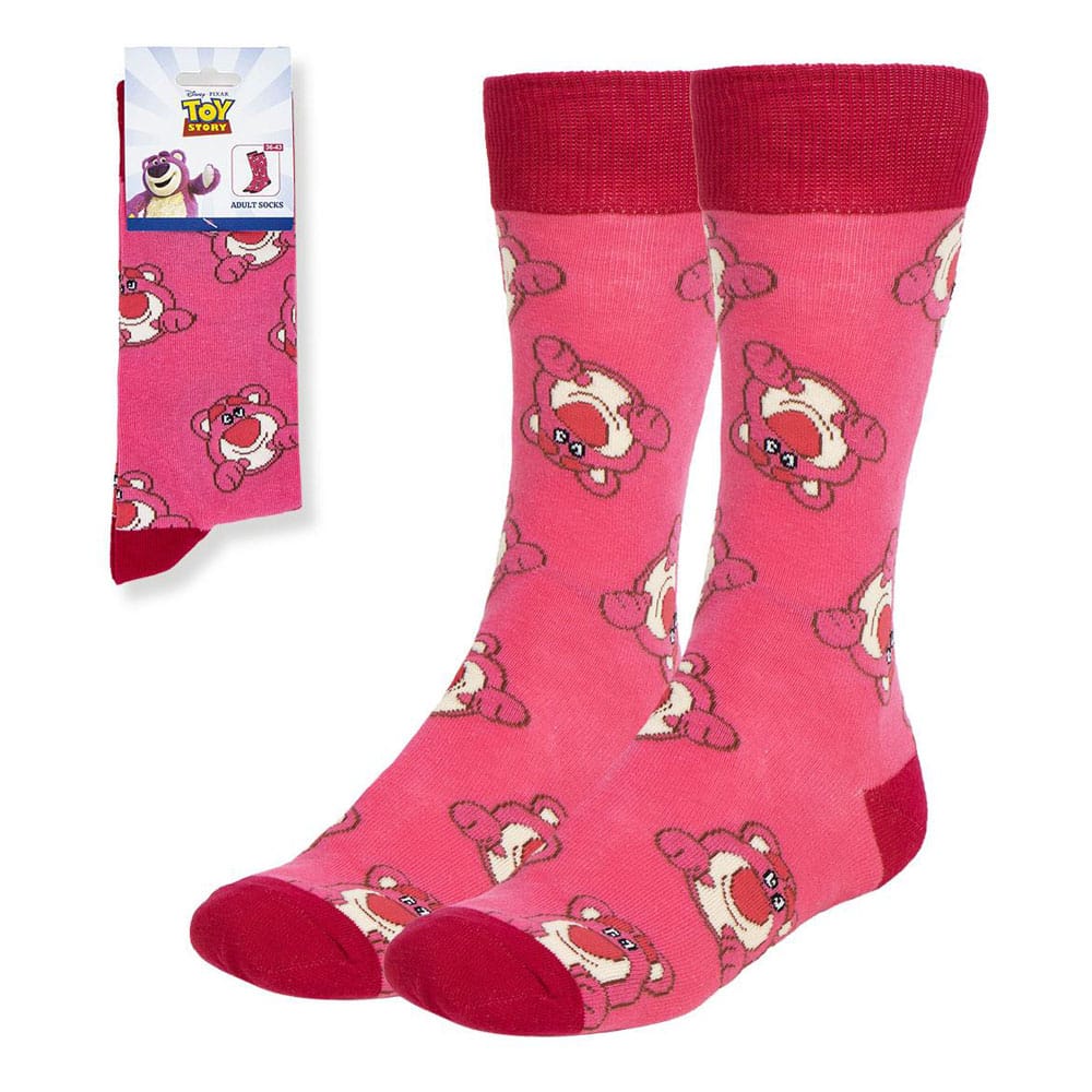 Toy Story Socks Lotso Cute Face 36-43 - MangaShop.ro