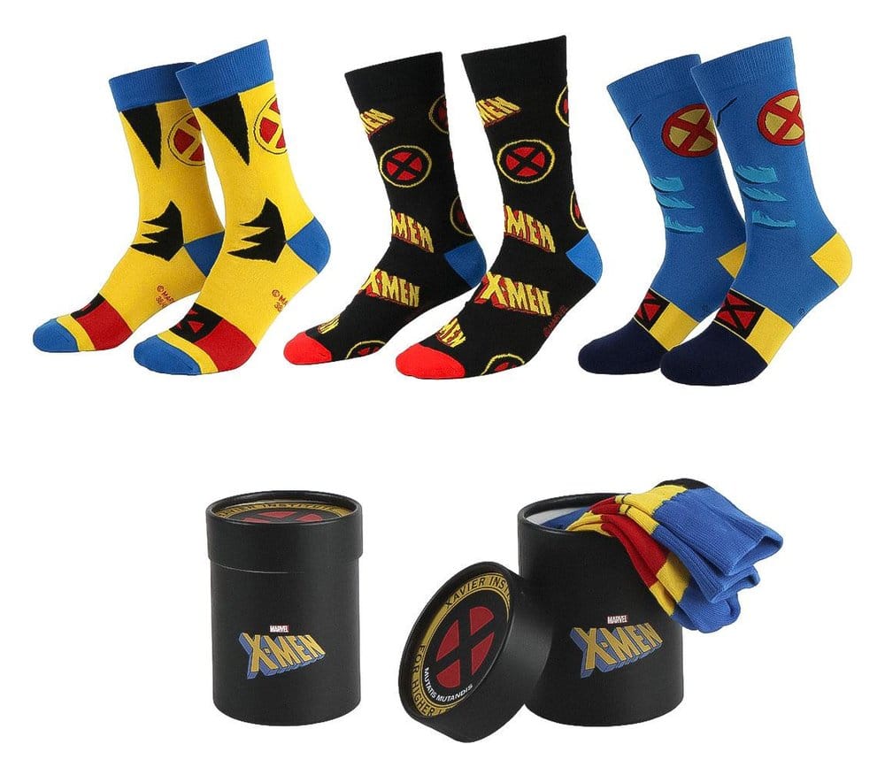 X-Men Socks 3-Pack 38-45 - MangaShop.ro