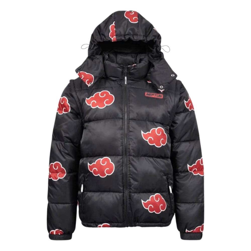 Naruto Puffer Jacket Akatsuki Red Size XXL - MangaShop.ro