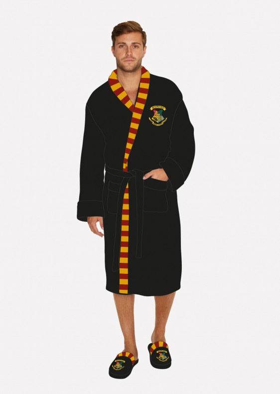 Harry Potter Fleece Bathrobe Hogwarts - MangaShop.ro