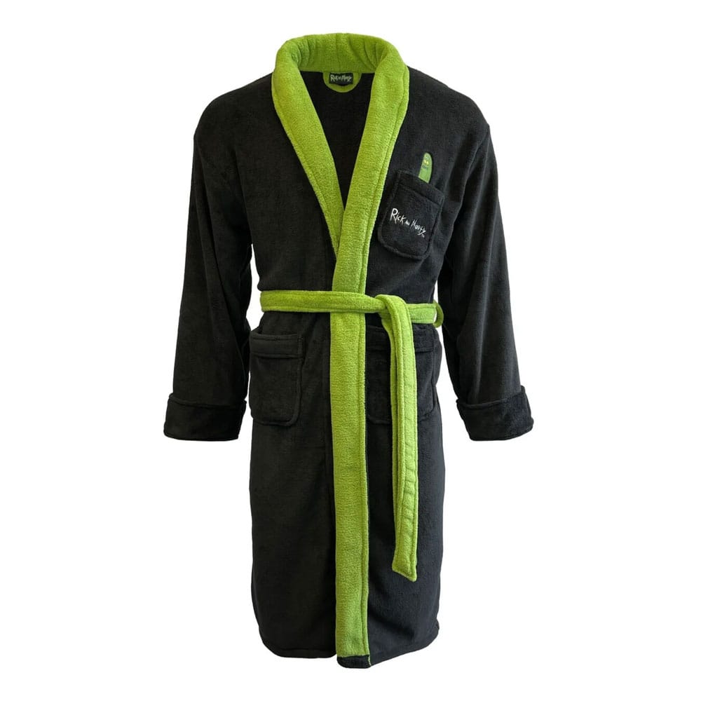 Rick & Morty Fleece Bathrobe Pickle Rick - MangaShop.ro