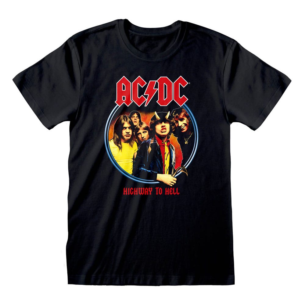 Tricou AC/DC Highway To Hell masura L - MangaShop.ro