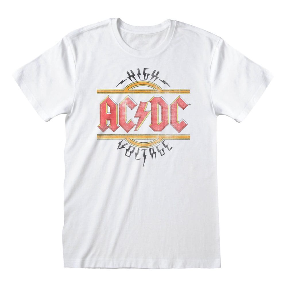 Tricou AC/DC Vintage High Voltage masura M - MangaShop.ro