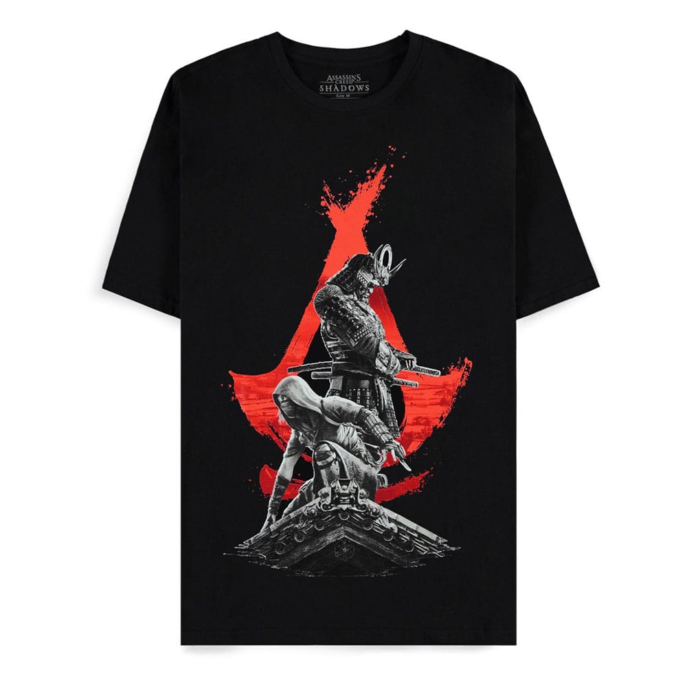 Tricou Assassin´s Creed Shadows Shadows from above masura XL - MangaShop.ro