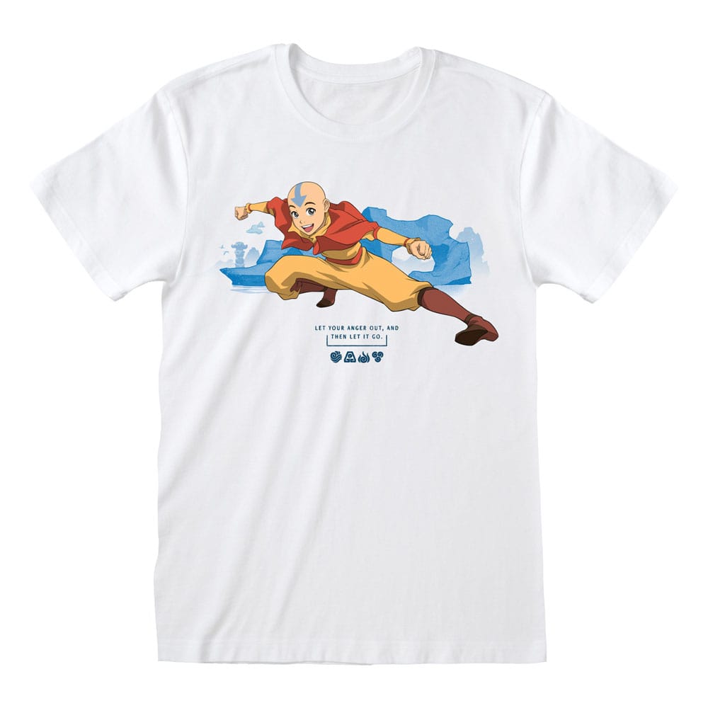 Tricou Avatar The Last Airbender Aang masura XL - MangaShop.ro