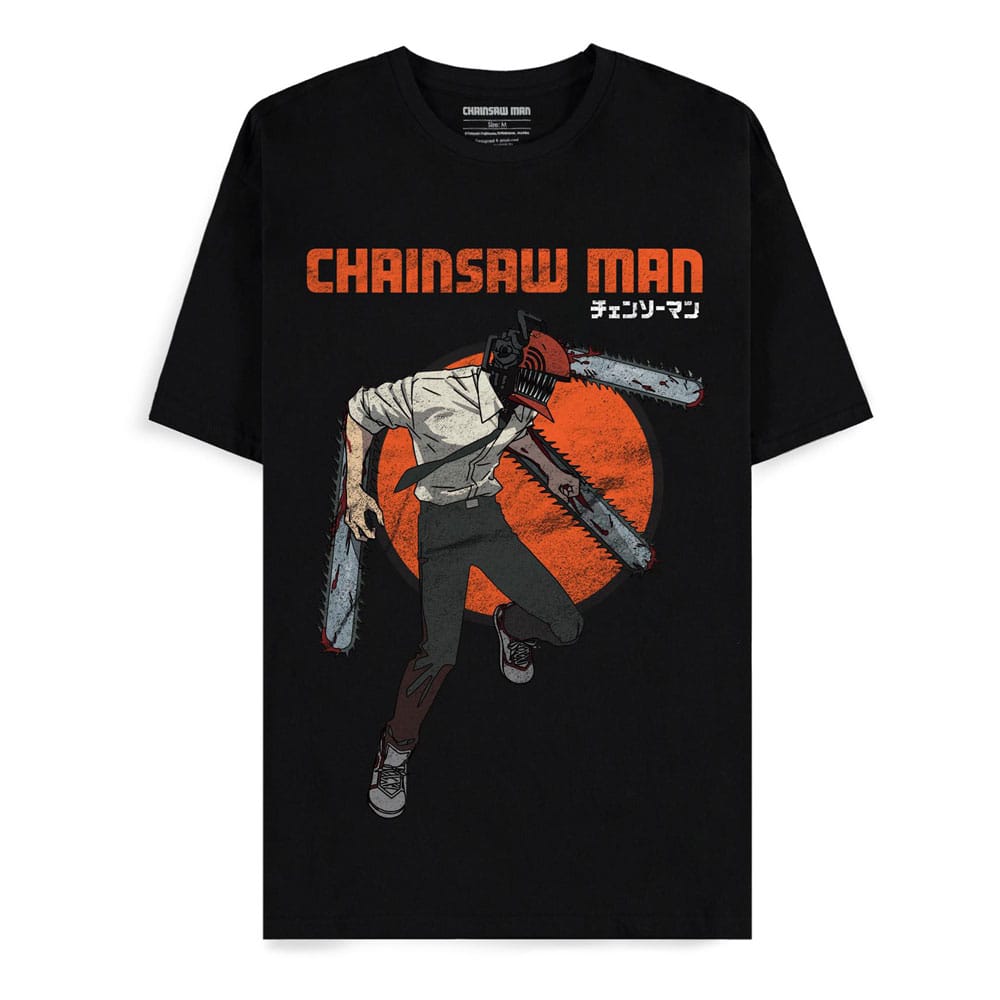 Tricou Chainsaw Man Attack Mode masura L - MangaShop.ro