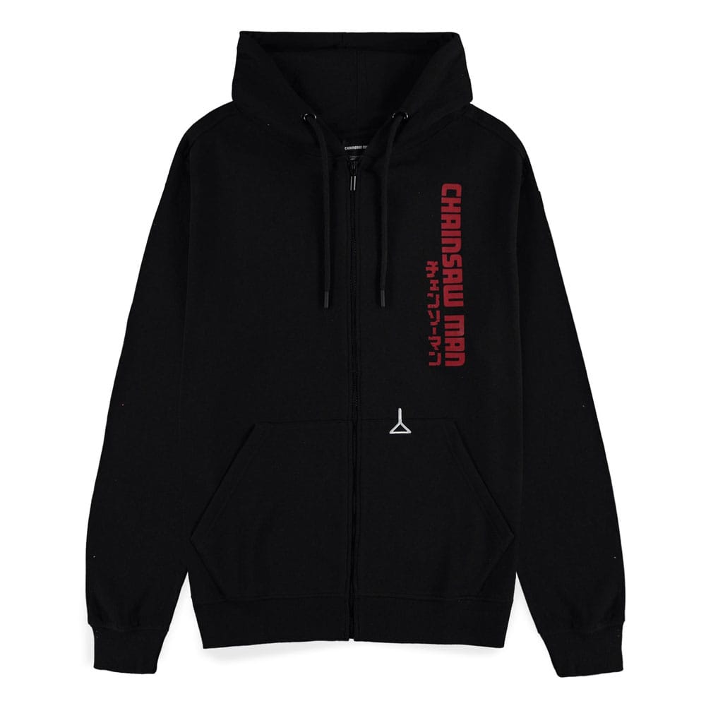 Tricou Chainsaw Man Zipper Hoodie Chainsaw Devil - MangaShop.ro