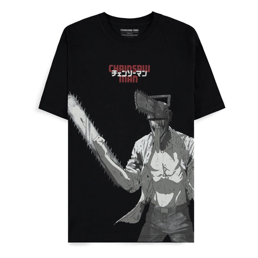 Tricou Chainsaw Man Chainsaw Man masura S - MangaShop.ro