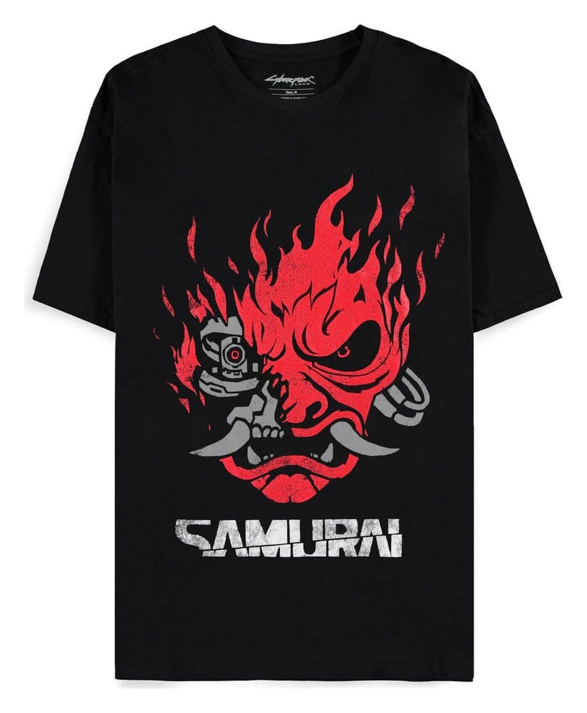 Tricou Cyberpunk 2077 Samurai Bandmerch - MangaShop.ro