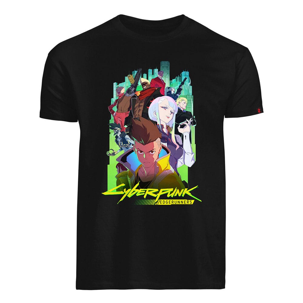 Tricou Cyberpunk Edgerunners Team masura M - MangaShop.ro