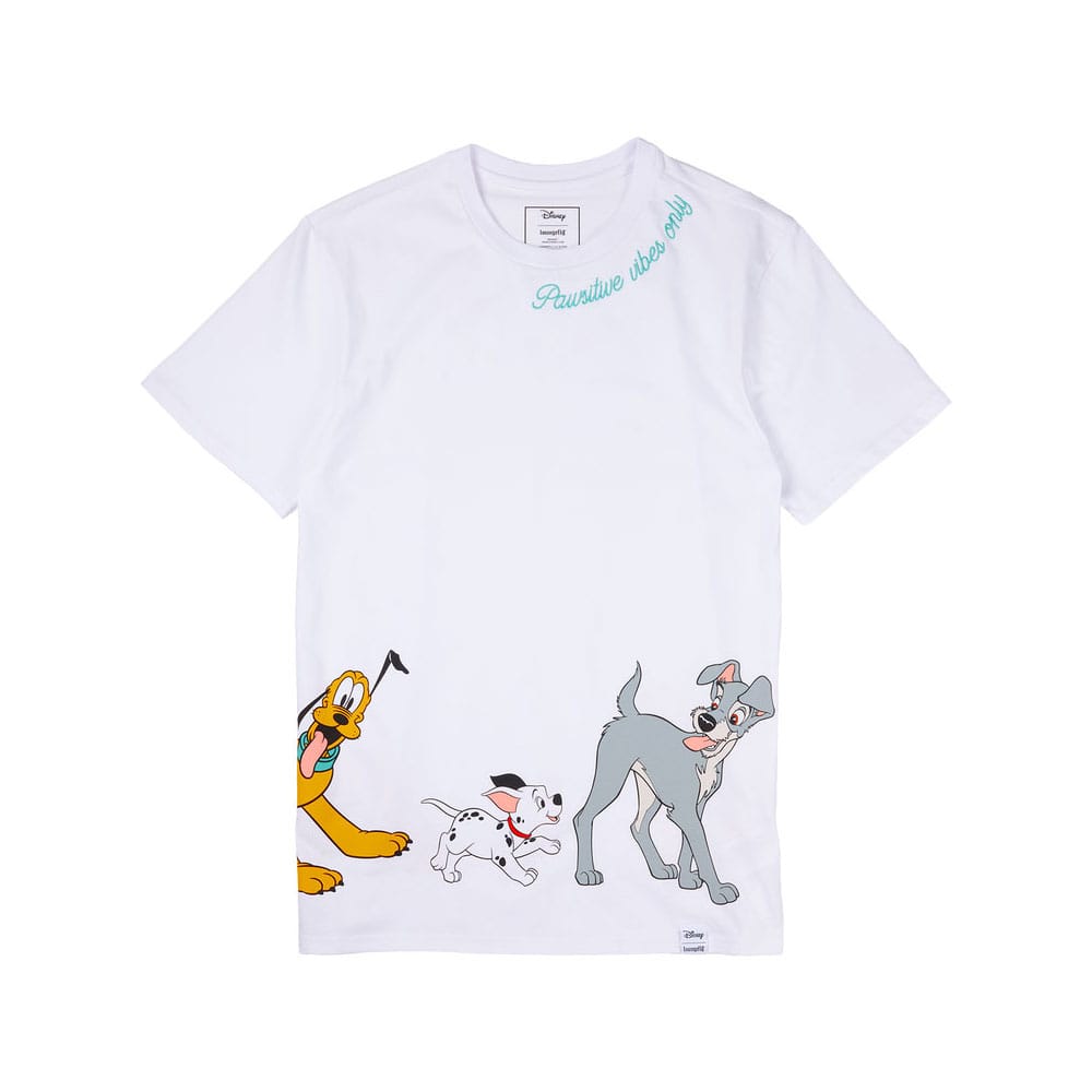 Tricou Disney by Loungefly Tee Unisex Dogs & Cats masura XXL - MangaShop.ro