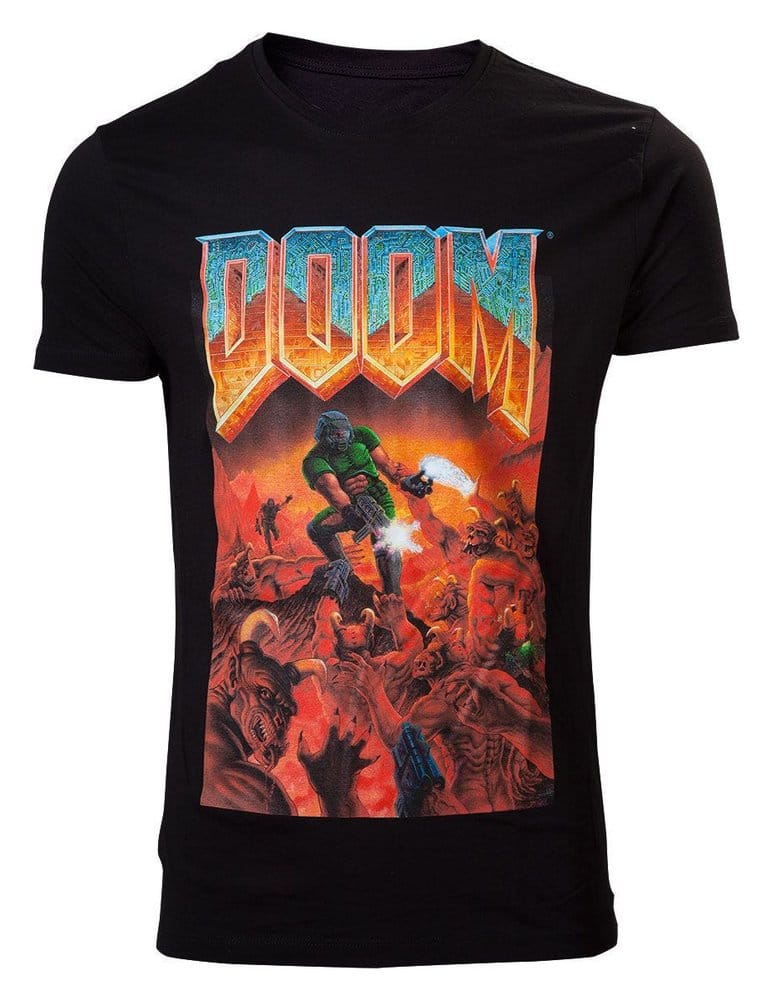Tricou DOOM Classic Boxart - MangaShop.ro