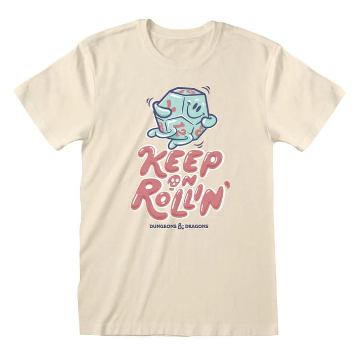 Tricou Dungeons & Dragons Keep On Rolling - MangaShop.ro