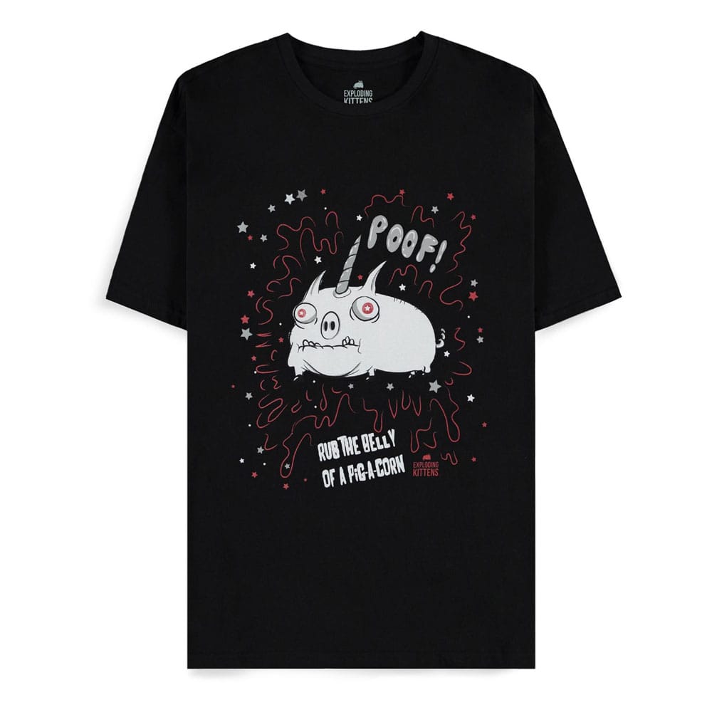 Tricou Exploding Kittens POOF! - MangaShop.ro