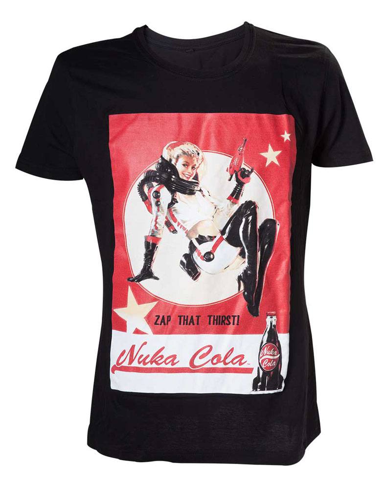 Tricou Fallout 4 Nuka Cola Lady masura XXL - MangaShop.ro
