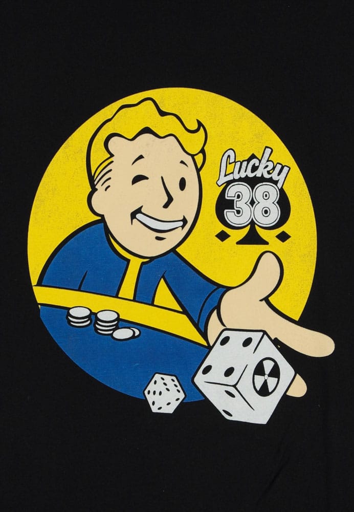Tricou Fallout Lucky 38 Dice masura L - MangaShop.ro
