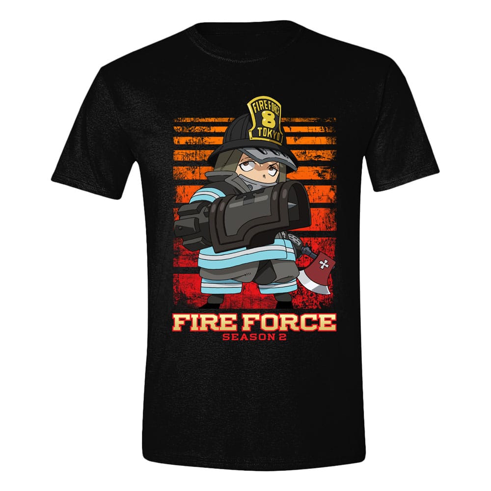 Tricou Fire Force FF8 masura S - MangaShop.ro