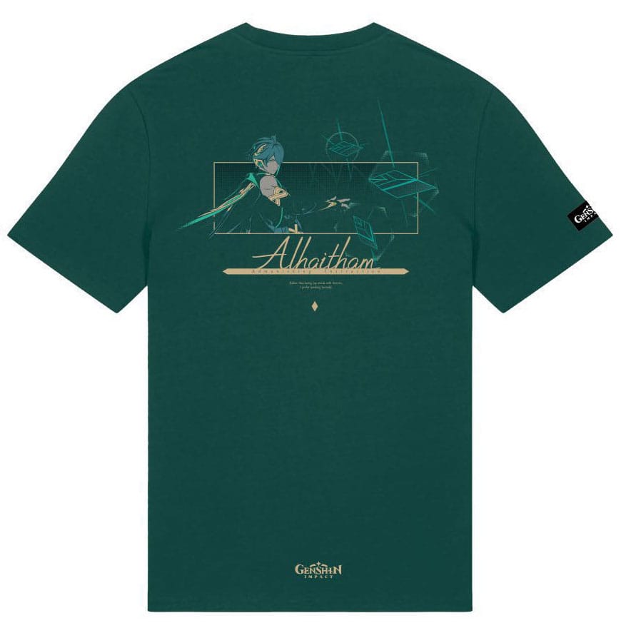 Tricou Genshin Impact Alhaitham Green - MangaShop.ro