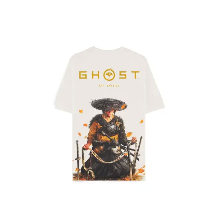 Tricou Ghost of Yotei Samurai Loose Fit - MangaShop.ro