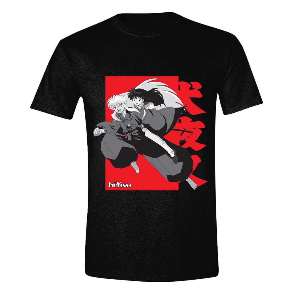 Tricou InuYasha Kagome on Inuyasha's Back masura S - MangaShop.ro
