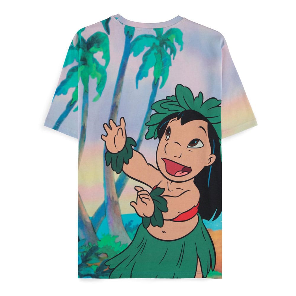 Tricou Lilo & Stitch All Over Print masura XXL - MangaShop.ro